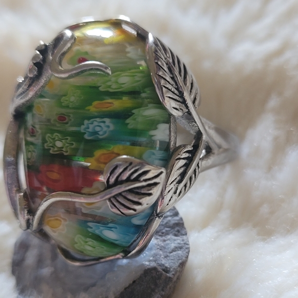 Murano style ring - Picture 2 of 4
